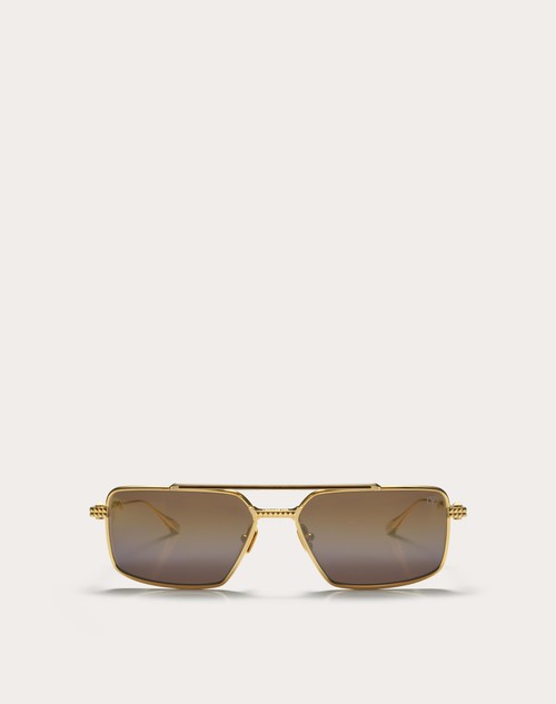 Red Valentino VI - OCCHIALE RETTANGOLARE IN METALLO