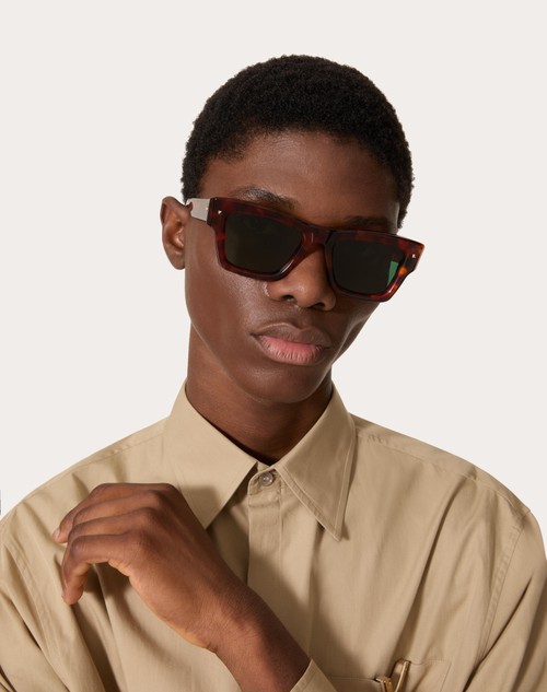 Red Valentino XXII - OCCHIALE SQUADRATO IN ACETATO