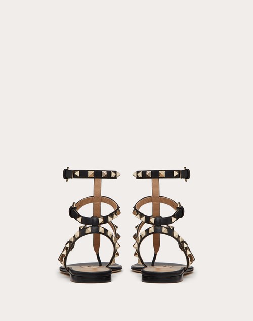 Red Valentino SANDALO INFRADITO ROCKSTUD IN VITELLO