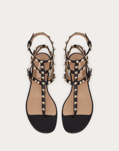 Red Valentino SANDALO INFRADITO ROCKSTUD IN VITELLO