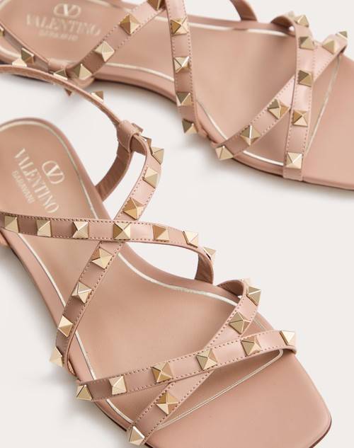 Red Valentino SANDALO ROCKSTUD IN VITELLO CON CINTURINI