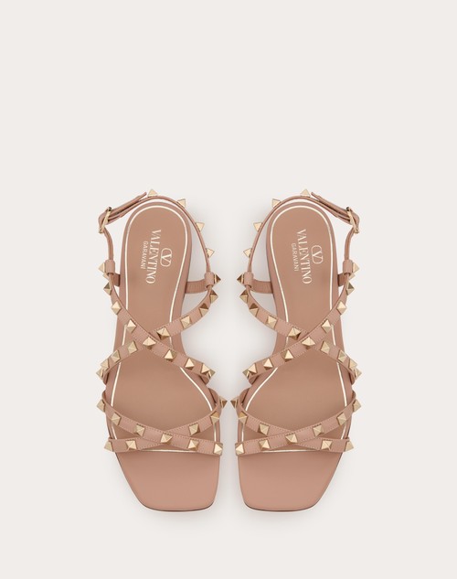 Red Valentino SANDALO ROCKSTUD IN VITELLO CON CINTURINI