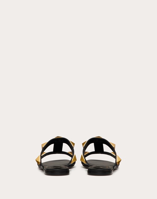 Red Valentino SANDALO SLIDE BASSO ROMAN STUD IN VITELLO