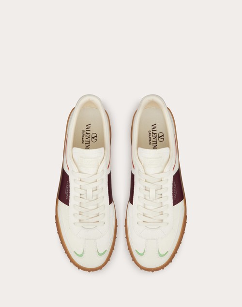 Red Valentino SNEAKER LOW TOP UPVILLAGE IN CROSTA E VITELLO NAPPATO