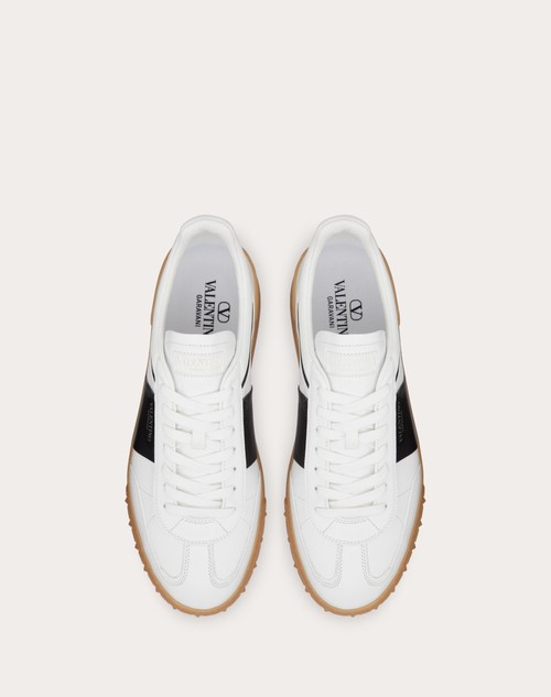 Red Valentino SNEAKER LOW TOP UPVILLAGE IN VITELLO NAPPATO