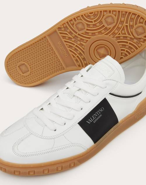 Red Valentino SNEAKER LOW TOP UPVILLAGE IN VITELLO NAPPATO