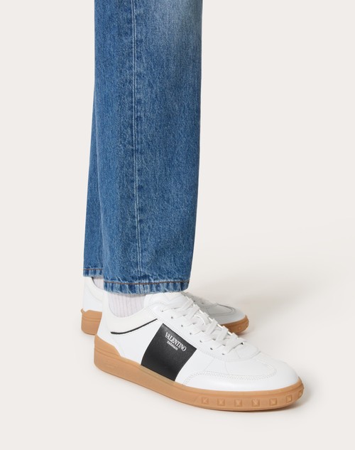 Red Valentino SNEAKER LOW TOP UPVILLAGE IN VITELLO NAPPATO