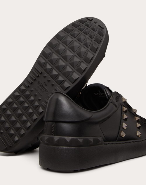 Red Valentino SNEAKER ROCKSTUD UNTITLED NOIR IN VITELLO