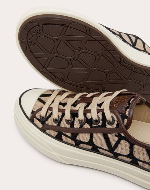 Red Valentino SNEAKER TOTALOOP IN TESSUTO TOILE ICONOGRAPHE