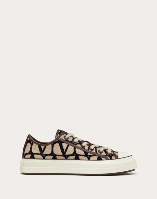 Red Valentino SNEAKER TOTALOOP IN TESSUTO TOILE ICONOGRAPHE