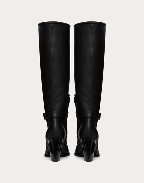 Red Valentino STIVALE VLOGO SIGNATURE IN VITELLO 75MM