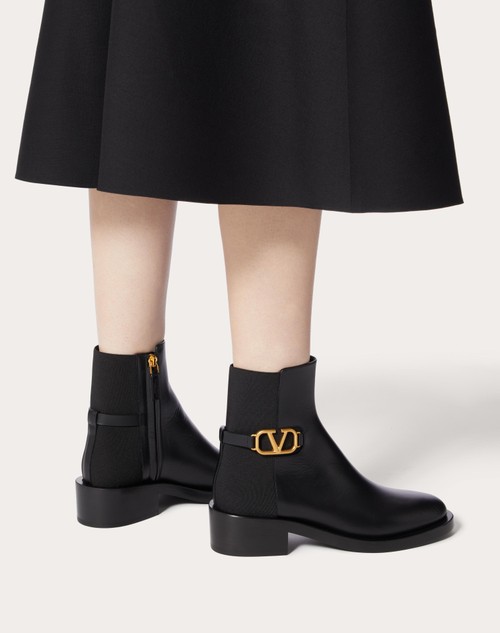 Red Valentino STIVALETTO VLOGO SIGNATURE IN VITELLO 30MM