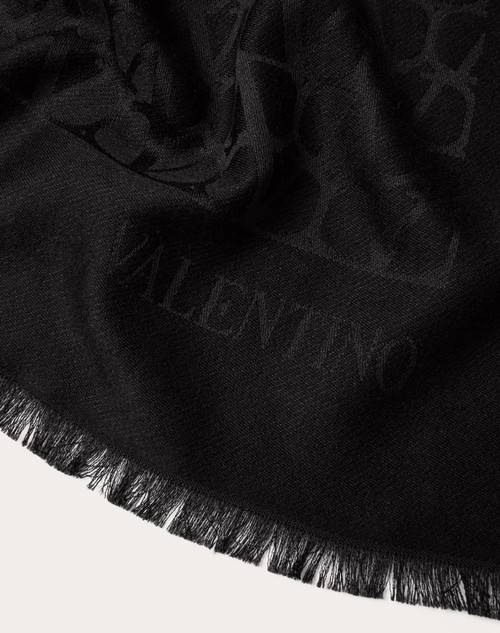 Red Valentino STOLA TOILE ICONOGRAPHE IN SETA E LANA