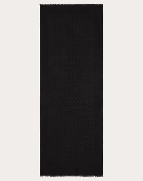 Red Valentino STOLA TOILE ICONOGRAPHE IN SETA E LANA