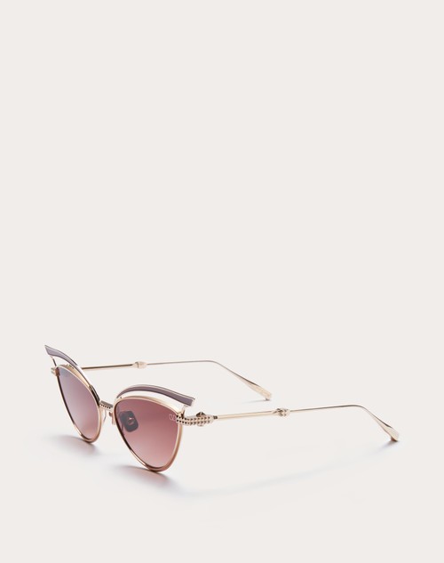 Red Valentino V - GLASSLINER OCCHIALE CAT-EYE IN TITANIO