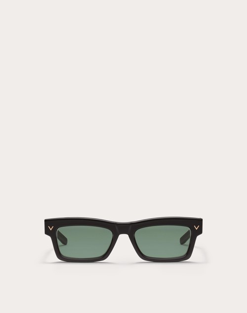 Red Valentino V-SHARP OCCHIALE RETTANGOLARE IN ACETATO