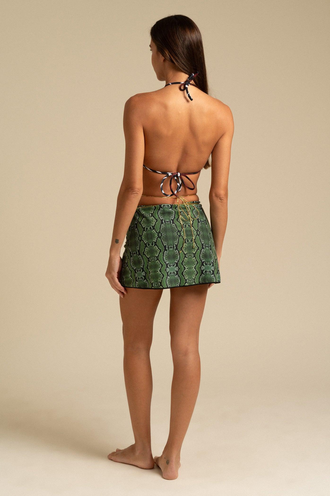 Reina Olga Ciclone Wrap Skirt