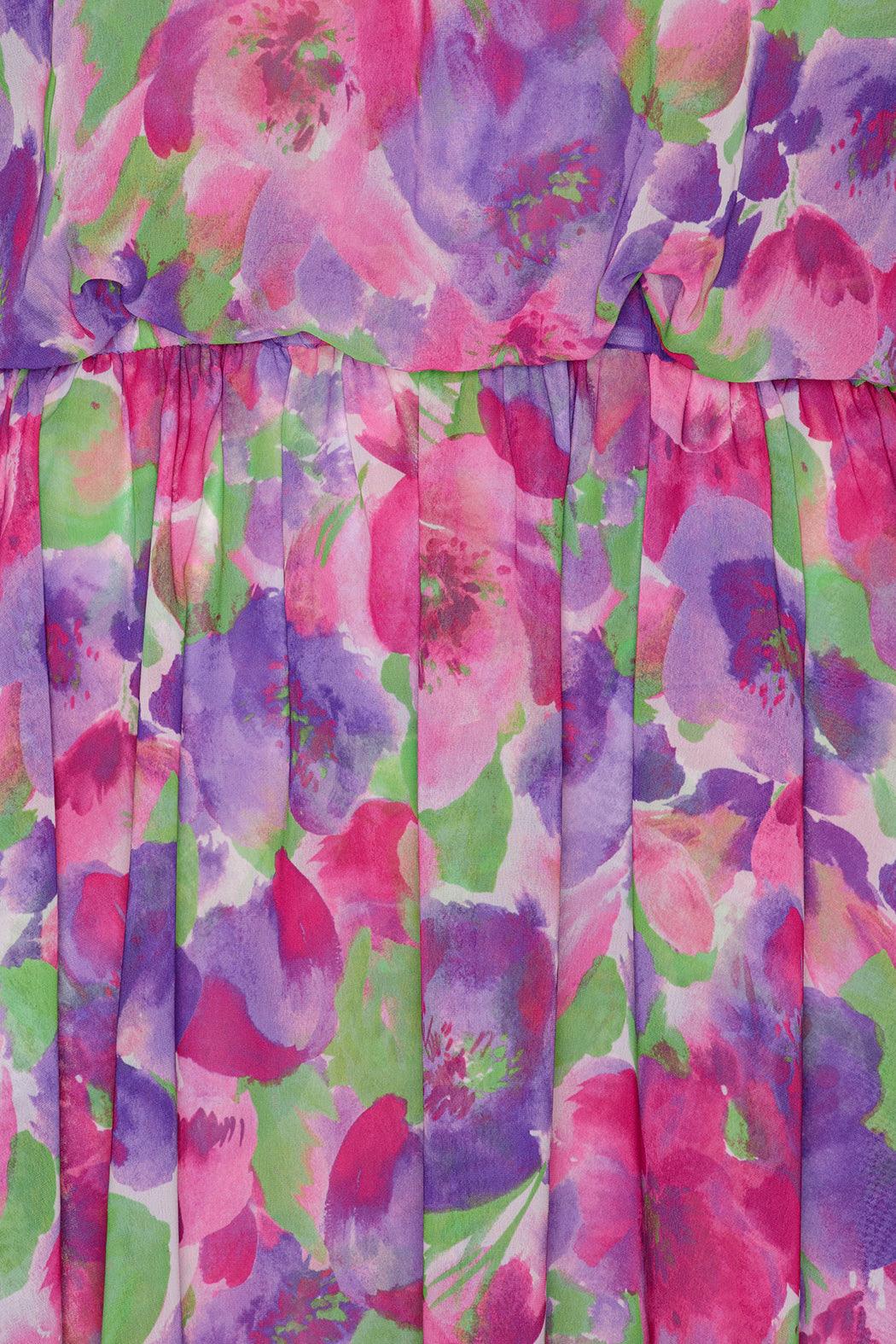 Reina Olga Light Flowy Mini Dress