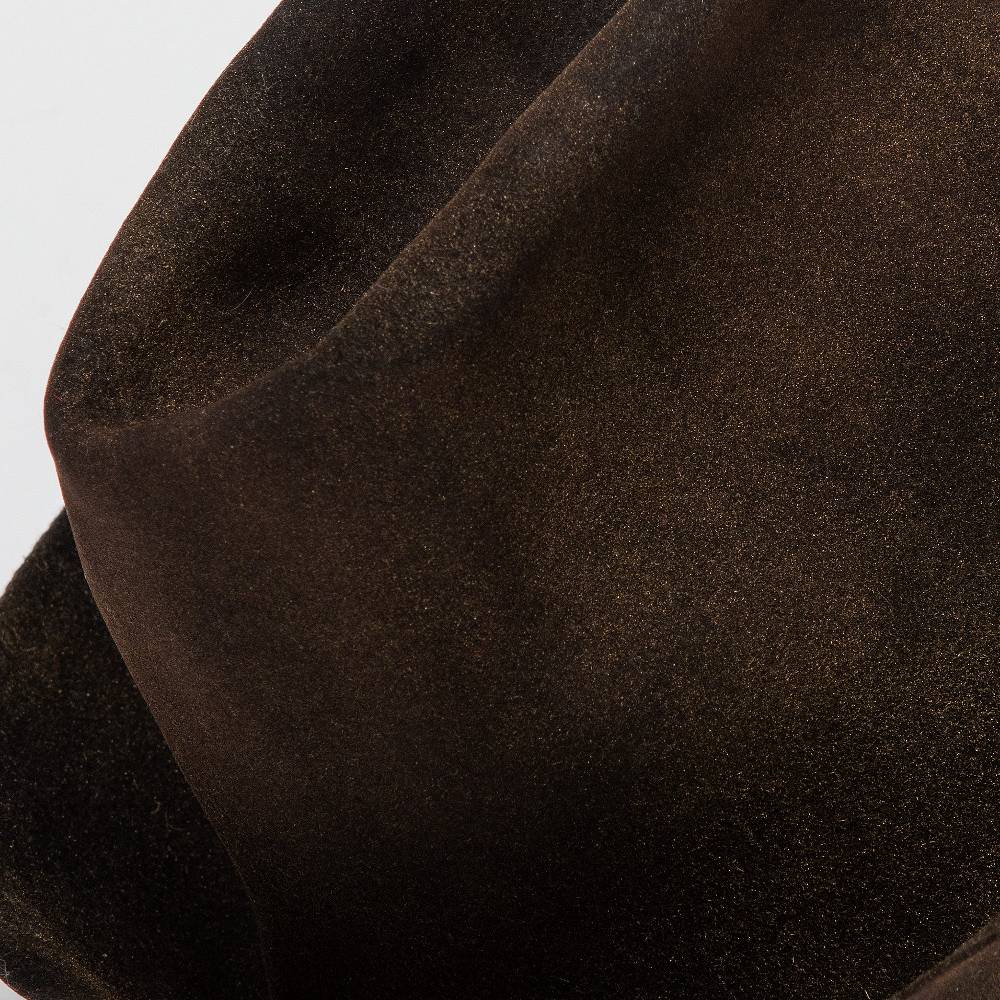 Reinhard Plank ARTISTA LANA MARRONE E ORO