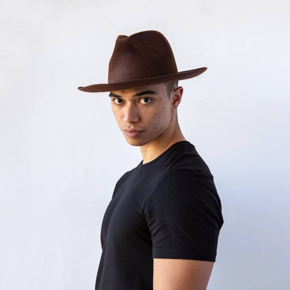 Reinhard Plank BONCIA LAPIN VELOUR CIOCCOLATO