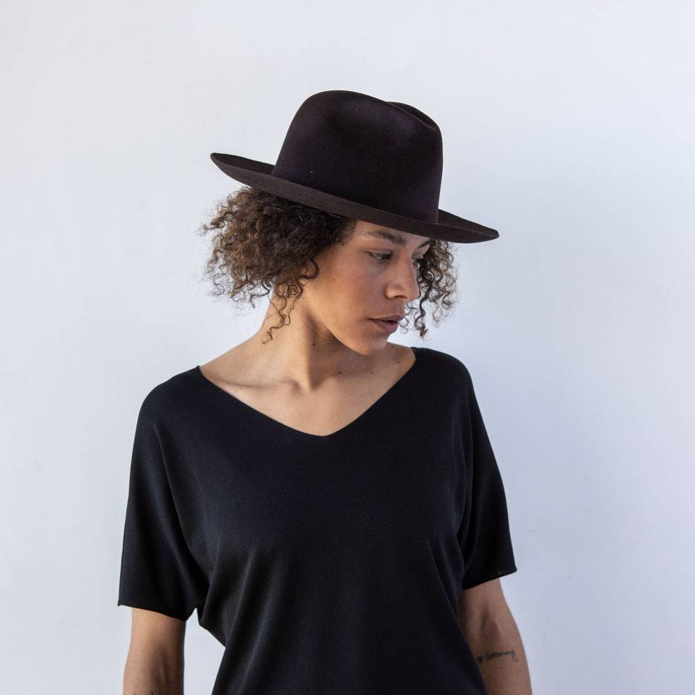 Reinhard Plank BONCIA LAPIN VELOUR TESTA DI MORO