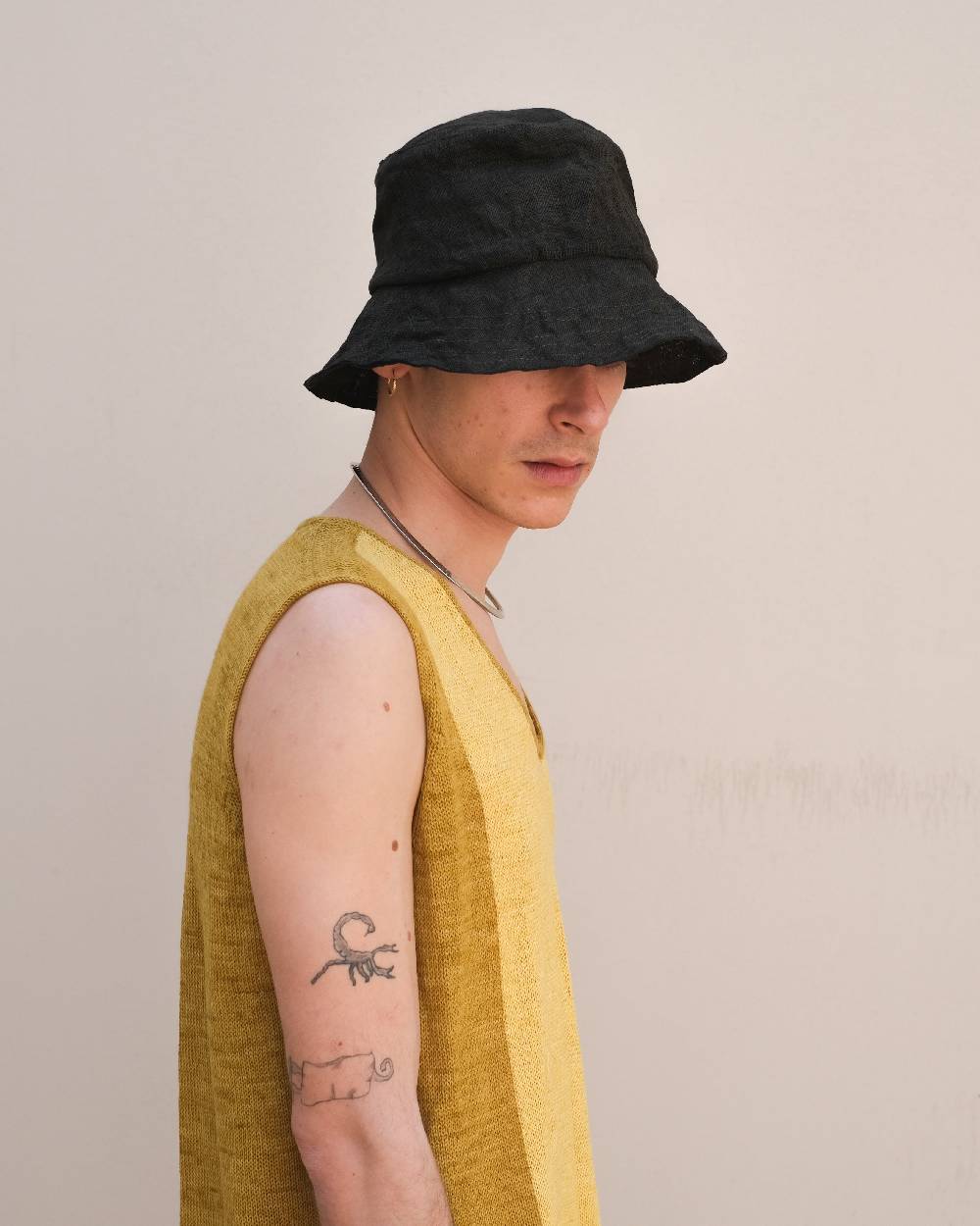 Reinhard Plank CONTAS LINEN BLACK WASHED