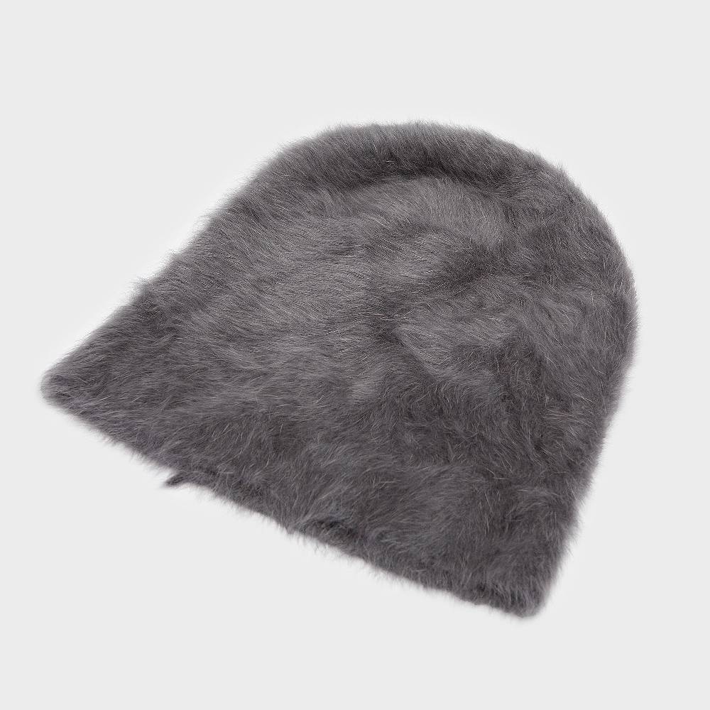 Reinhard Plank CUFFIA ANGORA ANTRACITE