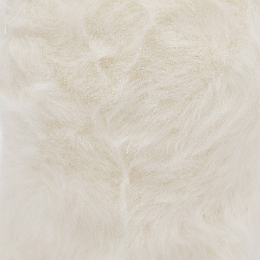 Reinhard Plank CUFFIA ANGORA BIANCA