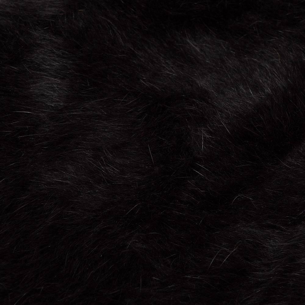 Reinhard Plank CUFFIA ANGORA NERA