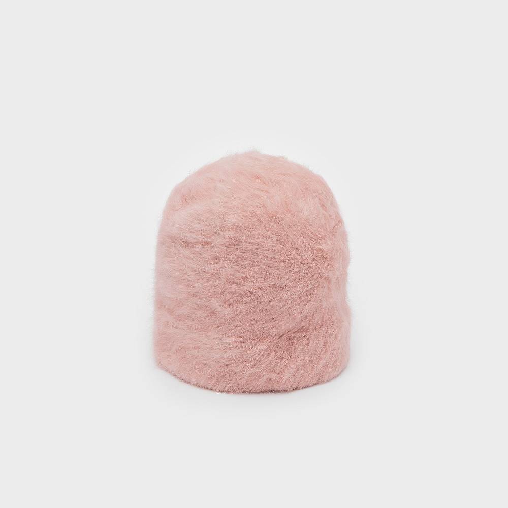 Reinhard Plank CUFFIA ANGORA ROSA ANTICO