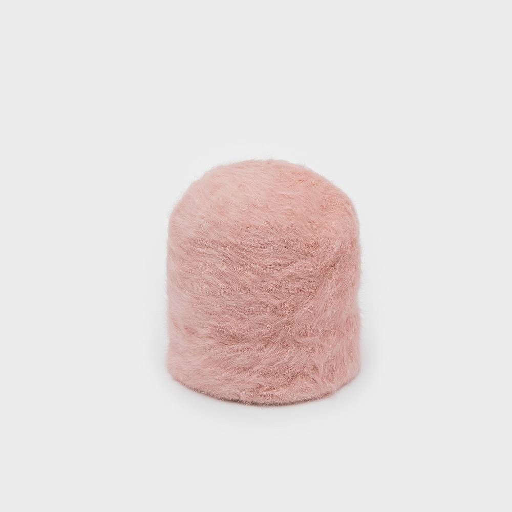 Reinhard Plank CUFFIA ANGORA ROSA ANTICO