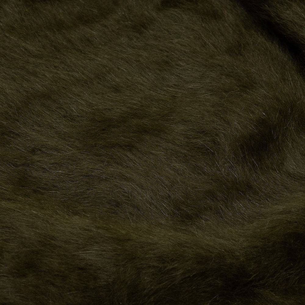 Reinhard Plank CUFFIA ANGORA VERDE SCURO