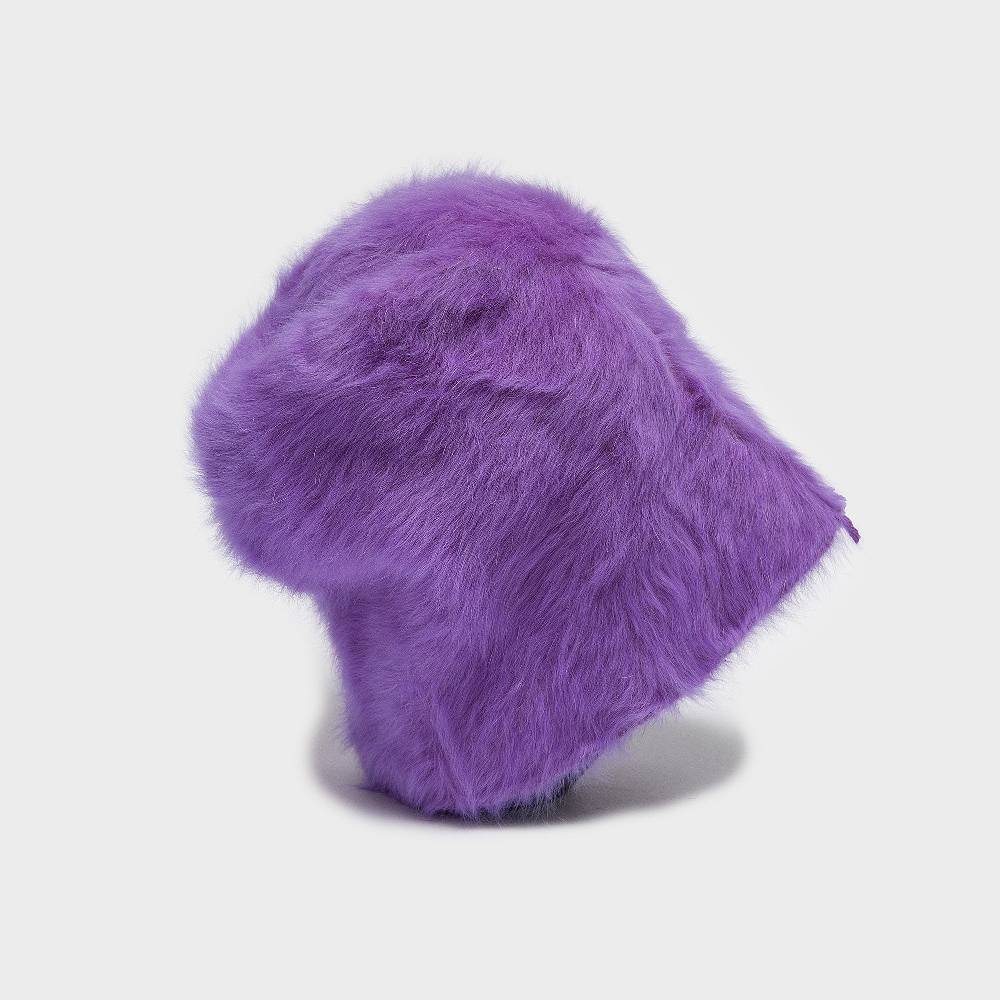 Reinhard Plank CUFFIA ANGORA VIOLA