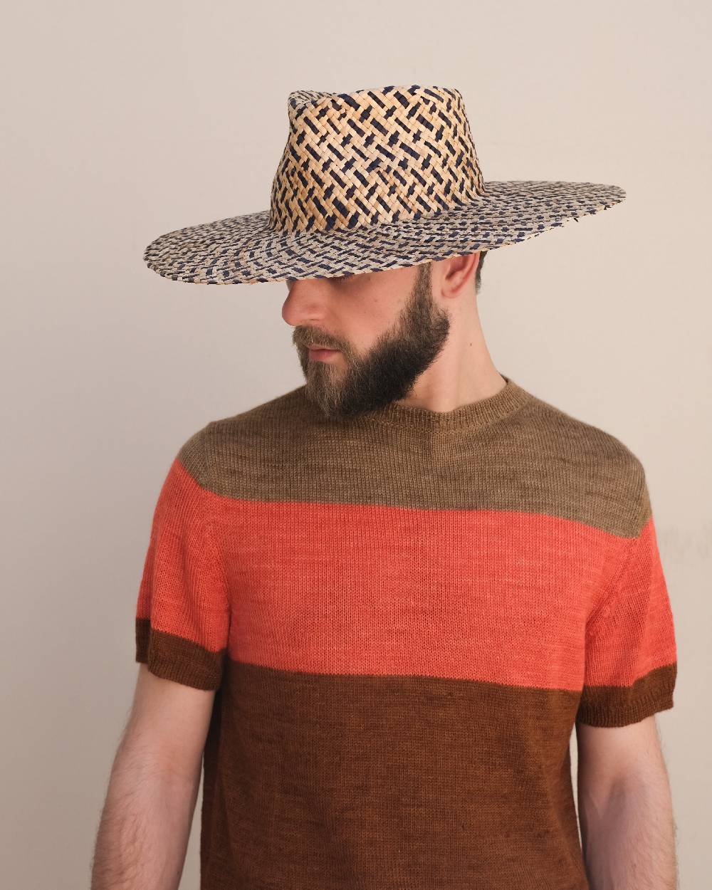 Reinhard Plank FORTE STRAW NATURAL BLUE