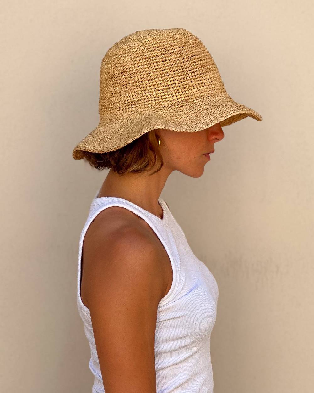 Reinhard Plank ONDA STRAW NATURAL GOLD SS