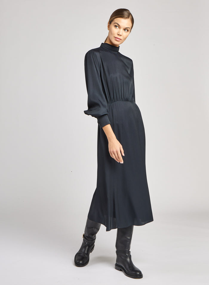 Lorena Antoniazzi ABITO IN TWILL DI SETA