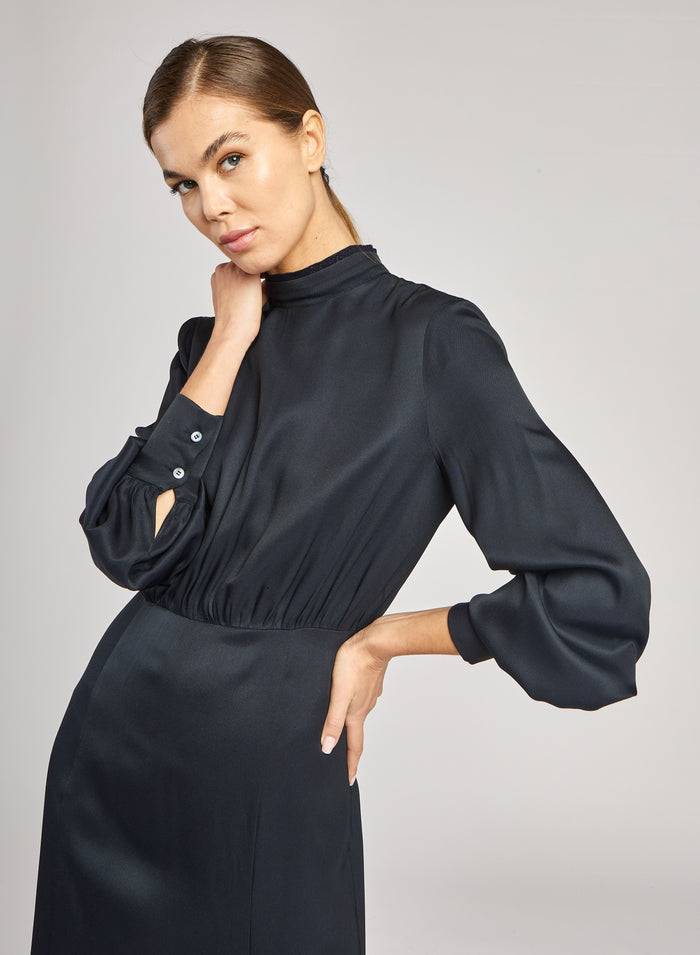 Lorena Antoniazzi ABITO IN TWILL DI SETA