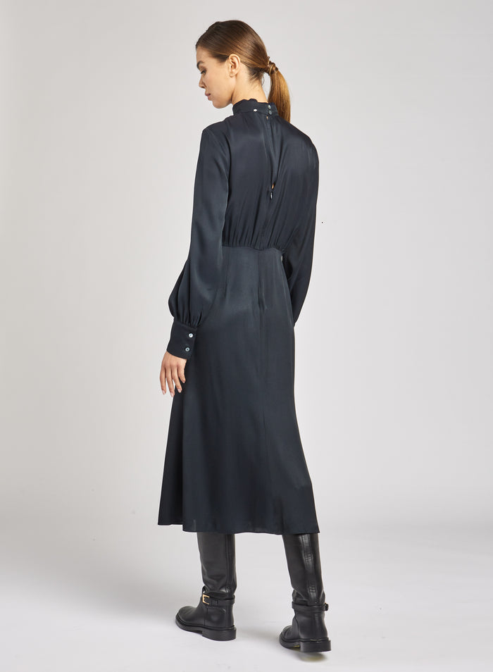 Lorena Antoniazzi ABITO IN TWILL DI SETA