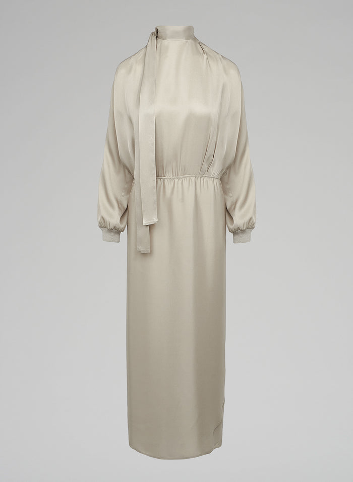 Lorena Antoniazzi ABITO IN TWILL DI SETA