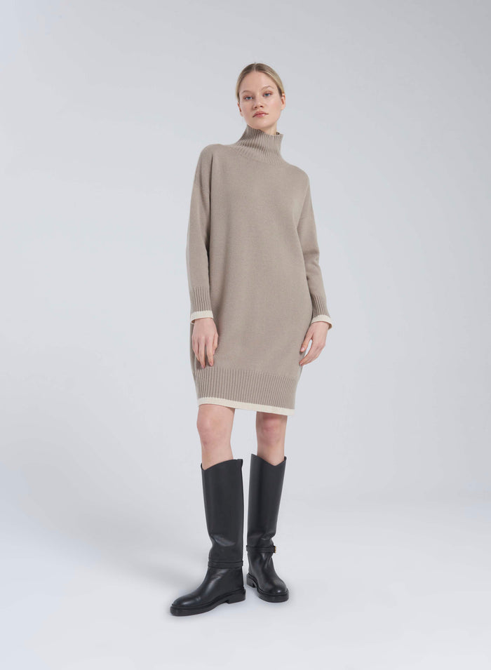 Lorena Antoniazzi ABITO MIDI IN MAGLIA