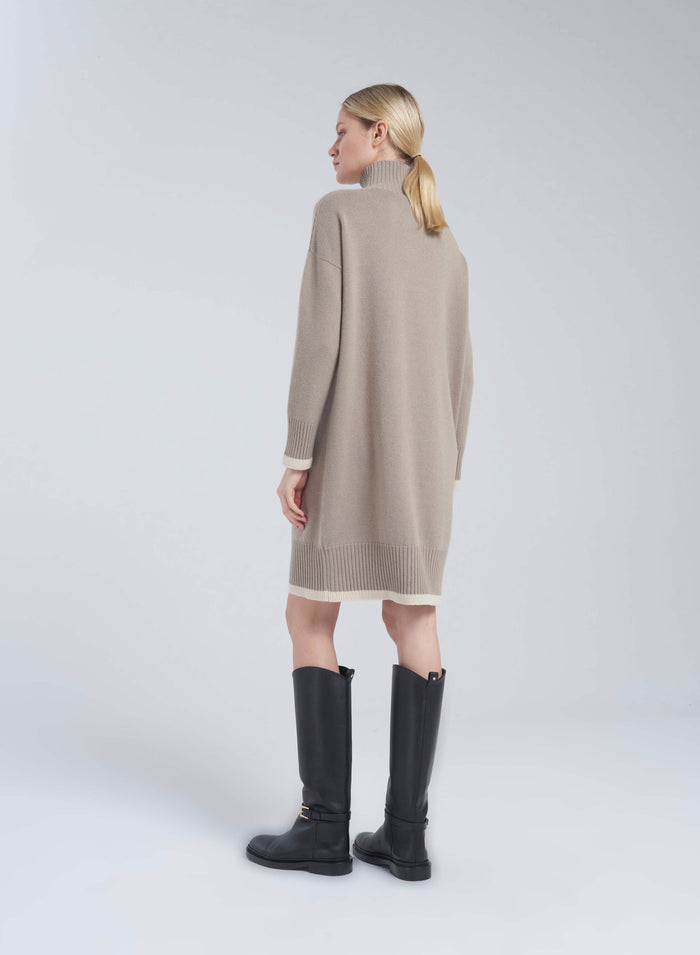 Lorena Antoniazzi ABITO MIDI IN MAGLIA