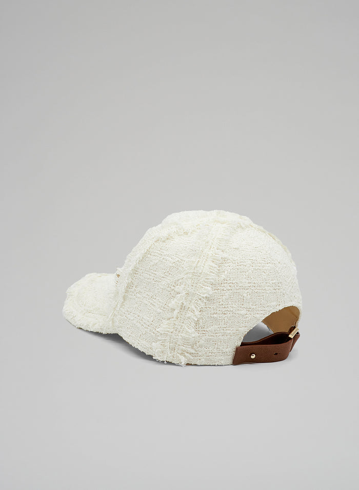 Lorena Antoniazzi BASEBALL CAP BOUCLÈ