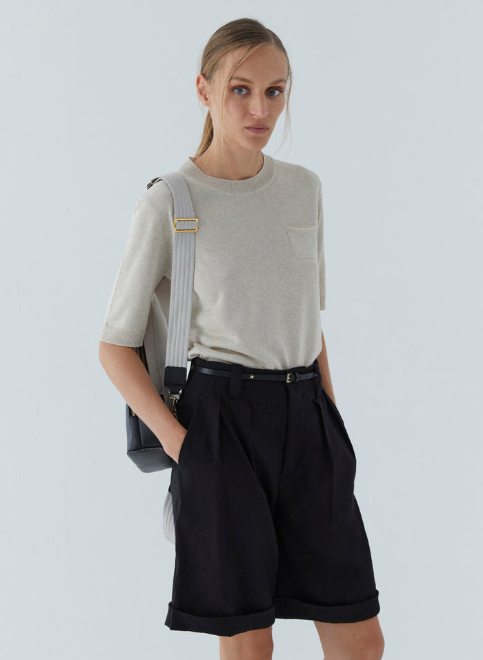 Lorena Antoniazzi BERMUDA IN LINO