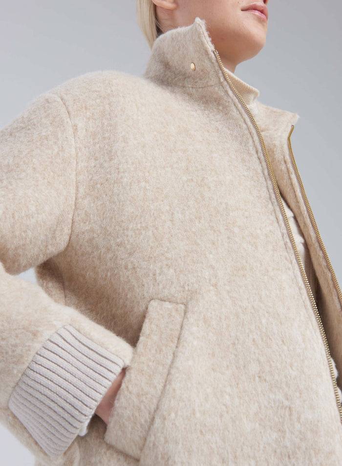 Lorena Antoniazzi BOMBER IN ALPACA E LANA