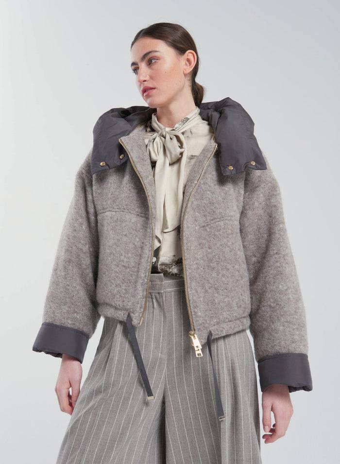 Lorena Antoniazzi BOMBER IN LANA