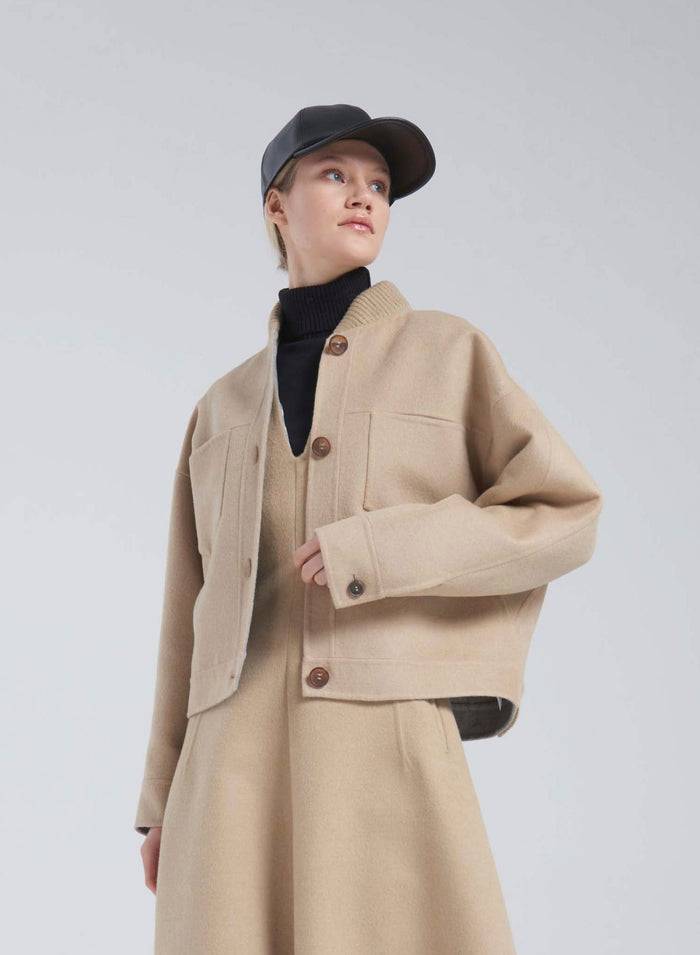 Lorena Antoniazzi BOMBER IN LANA E ANGORA