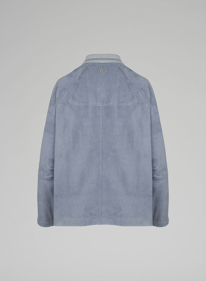 Lorena Antoniazzi BOMBER IN SUEDE