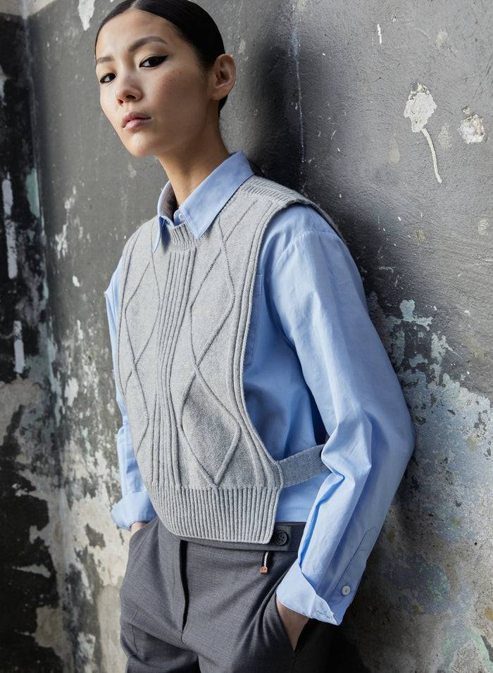 Lorena Antoniazzi CAMICIA IN COTONE OXFORD