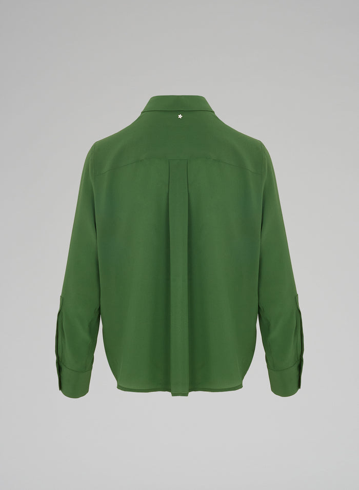 Lorena Antoniazzi CAMICIA IN CREPE DE CHINE