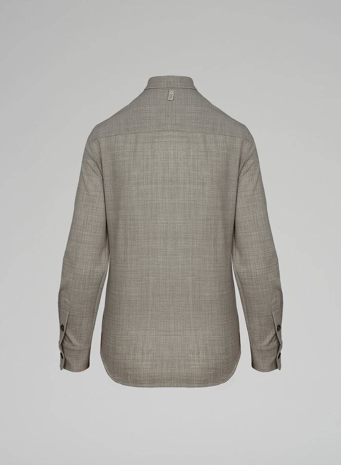 Lorena Antoniazzi CAMICIA IN LANA STRETCH